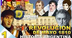 ⚔️ REVOLUCIÓN DE MAYO 1810 en 8 Minutos 🇦🇷 | Resumen COMPLETO