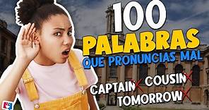 100 palabras que pronunciamos mal en inglés (100-91)