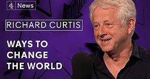 Richard Curtis on the future of charity, his films and optimism