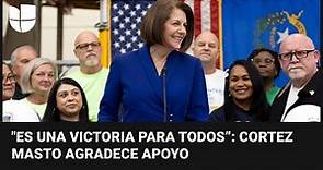Catherine Cortez Masto agradece el apoyo de los latinos tras ganar su reelección en Nevada