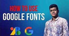 How to Use Google Fonts 2024 | Download Fonts from Google