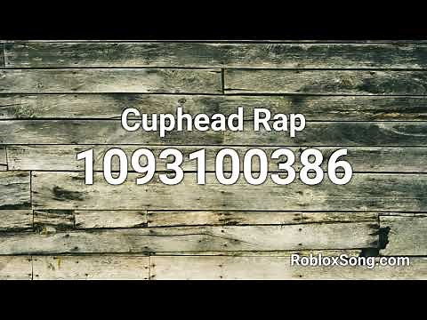 cuphead rap song roblox id
