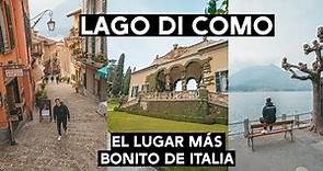 Visitando el LUGAR MÁS BONITO de ITALIA 🇮🇹 | Lago Di Como, Italia