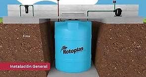 Cómo instalar tu cisterna Rotoplas
