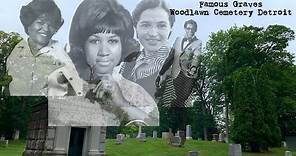 Famous Graves - Woodlawn Cemetery Tour Detroit Michigan - Aretha Franklin, Rosa Parks and More