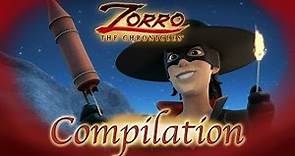 Zorro the Chronicles | 1 Hour COMPILATION | Episode 10 - 12 | Superhero cartoons
