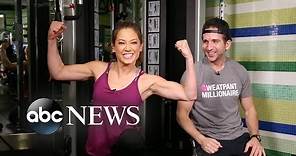 Ginger Zee shares what happened after a month of strength training | GMA Digital