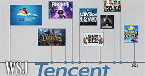 Tencent: Tech Giant Behind Videogame Favorites Faces Beijing’s Scrutiny | WSJ