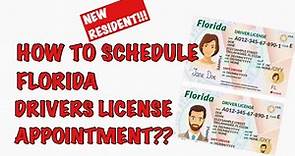 HOW TO MAKE A FLORIDA DRIVER LICENSE ONLINE APPOINTMENT | NEW FLORIDA RESIDENT DRIVER LICENSE