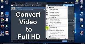 How to Convert Video to mp4 or How to change Video file to mp4 HD 1080p or 4K Video - Free & Fast