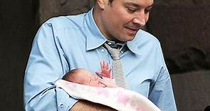 Jimmy Fallon Steps Out With Baby Girl Winnie Rose—See the Precious Pic! - E! Online