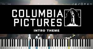 Columbia Pictures Intro - Piano Tutorial