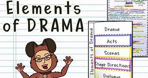 Elements of Drama Interactive Lesson for Beginners