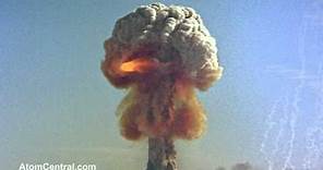 Atomic Bomb explosion - Close Up
