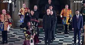 La Pietra del destino lascia Edimburgo per l'incoronazione di Carlo III