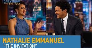 Nathalie Emmanuel - Adopting American Qualities on Set & Her Natural Hair Journey | The Daily Show