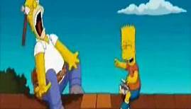 the simpsons movie intro friends style