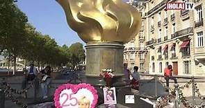 París recordó a Diana en la Plaza del Alma, arriba del túnel donde perdió la vida | ¡HOLA! TV