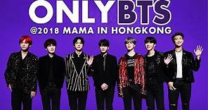 BTS at 2018 MAMA in HONG KONG | All Moments