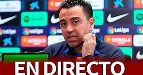 XAVI HERNÁNDEZ EN DIRECTO | Rueda de prensa | FC BARCELONA - ATLÉTICO | AS
