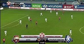 Adis Jahović's goal. CSKA vs Krylia Sovetov | RPL 2015/16