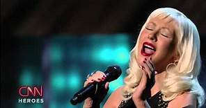 Christina Aguilera - Beautiful [Live] (CNN Heroes) High Definition