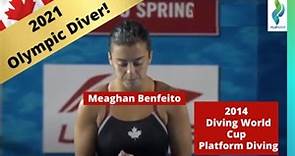 2014 Meaghan Benfeito - Canada Womens 10 Meter Diving World Cup