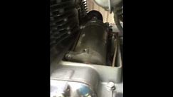 CB750 1975 K5 Starter Motor Replacement and Installation