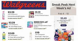 Walgreens Weekly Ad Preview 2/4 - 2/10