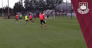 WHAT A GOAL! Winston Reid scores stunning volley in training