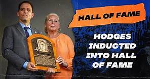 Hodges Inducted into Hall of Fame