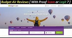 Budget Air Reviews [ With Proof Scam or Legit ? ] BudgetAir ! BudgetAir Com Reviews ! BudgetAir.Com