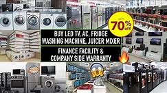Buy Factory Second Sale Electronics At Heavy Discount | Wholesale/Retail, AC, Fridge, Juicer, Led Tv