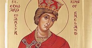 Eduardo el Mártir, rey de Inglaterra y Santo.