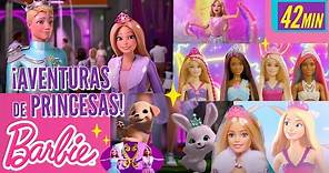¡BARBIE y las PRINCESAS! 👩💖👑 | Maratón de Barbie Princesa en Español Latino