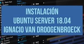 Tutorial: Instalación Ubuntu Server 18.04 LTS - CDUser.com