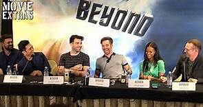 Star Trek Beyond complete press conference with cast, writers and producers