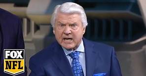 Jimmy Johnson delivers a FIERY speech to the Cowboys after lackluster first half vs. Packers