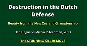 Ben Hague vs Michael Steadman, New Zealand, 2013