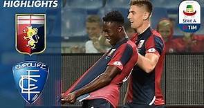 Genoa 2-1 Empoli | Le due reti segnate nel primo tempo garantiscono la vittoria del Genoa | Serie A