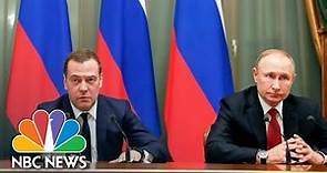Russian Government Resigns To Make Way For Vladimir Putin’s Constitutional Changes | NBC News