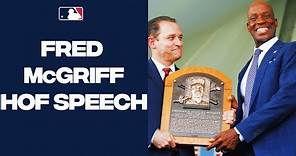 FULL SPEECH: Fred McGriff is immortalized in Cooperstown!