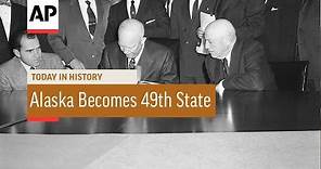 Alaska Becomes 49th State - 1959 | Today in History | 3 Jan 17