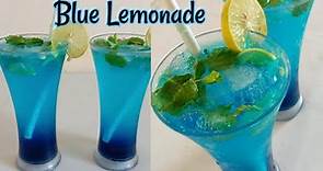Blue Lemonade | How to make Blue Lemonade | Blue Lemonade Recipe |