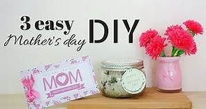 3個簡單輕鬆上手的母親節手作禮物DIY/ 3 easy DIY for mother's day | 安妮，手作吧！
