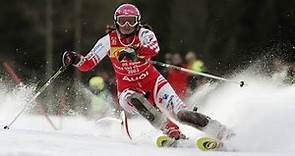 Janica Kostelić slalom gold (WCS Bormio 2005)