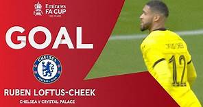 GOAL | Ruben Loftus-Cheek | Chelsea v Crystal Palace | Semi-Final | Emirates FA Cup 2021-22