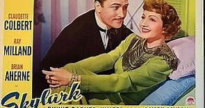 Skylark (1941) Claudette Colbert, Ray Milland