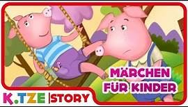 Märchen für Kinder Deutsch 👑 Die drei kleinen Schweinchen - Gute Nacht Geschichte für Kleinkinder