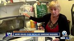 More issues over recalled Samsung washers